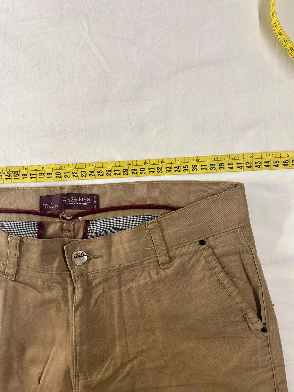 Brown beige Zara Man jeans – photo 6